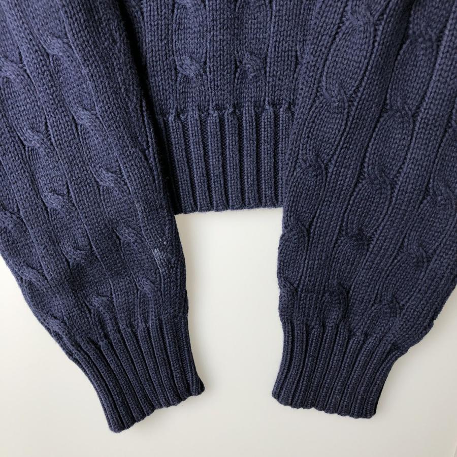 古着 ラルフローレン Ralph Lauren RALPH LAUREN SPORT ケーブル編み コットンニットセーター レディースS相当/eaa597017 古着 ラルフローレン Ralph Lauren RALPH LAUREN SPORT ケーブル編み