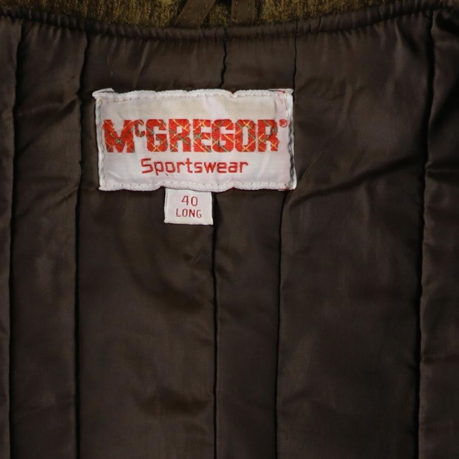 McGREGOR（マックレガー） 古着 中綿ジャケット パファージャケット