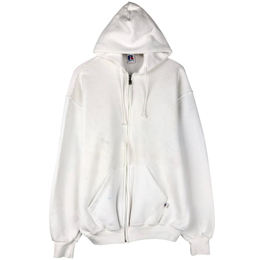 古着 90年代 ラッセル Russell ATHLETIC スウェットフルジップパーカー