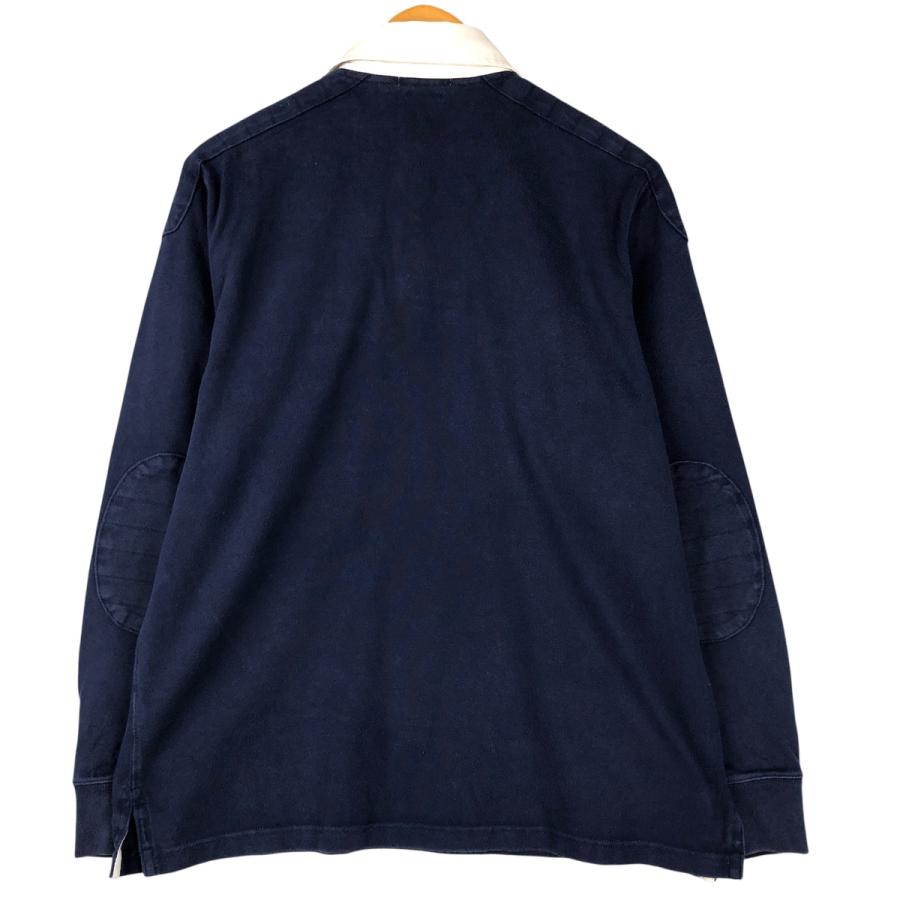 古着 ポロジーンズ ラルフローレン コットン 長袖 ラガーシャツ メンズXL 古着 ポロジーンズ ラルフローレン コットン 長袖 ラガーシャツ メンズ