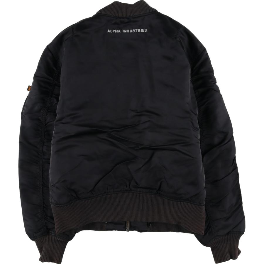 古着 民間品 アルファ ALPHA MA-1タイプ 中綿入り ミリタリー フライト