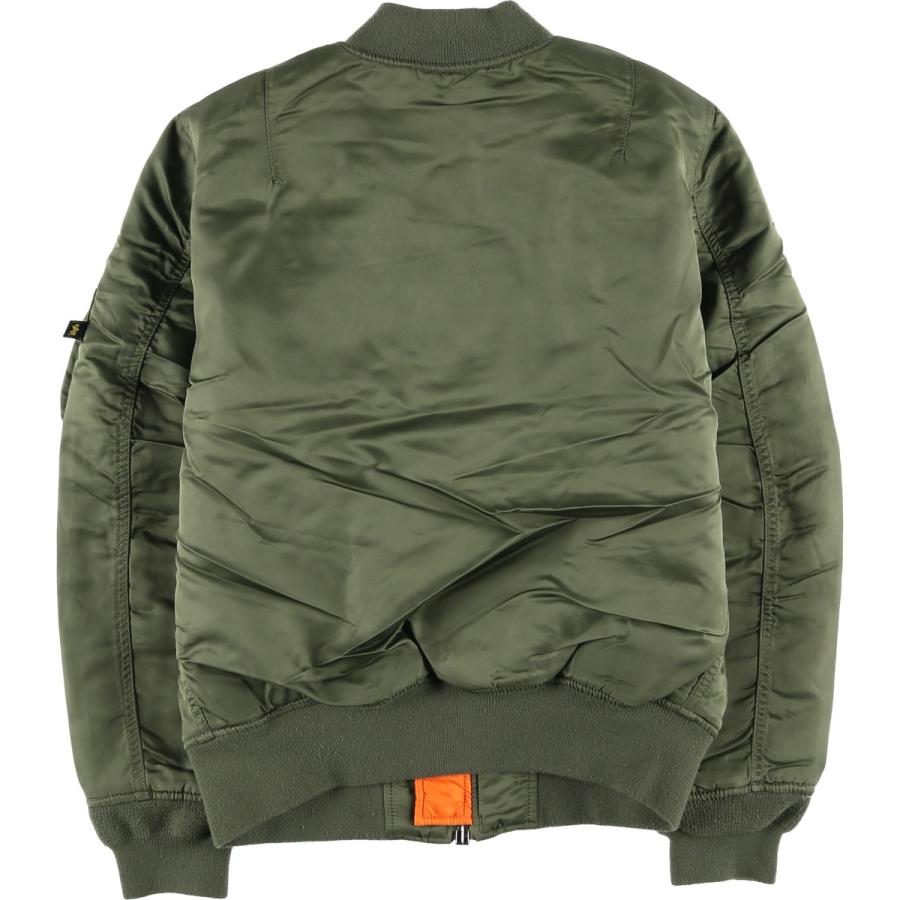 古着 民間品 アルファ ALPHA MA-1タイプ 中綿入り ミリタリー フライト