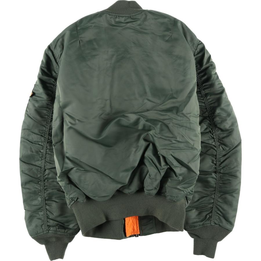 古着 90年代 民間品 アルファ ALPHA MA-1タイプ 中綿入り ミリタリー