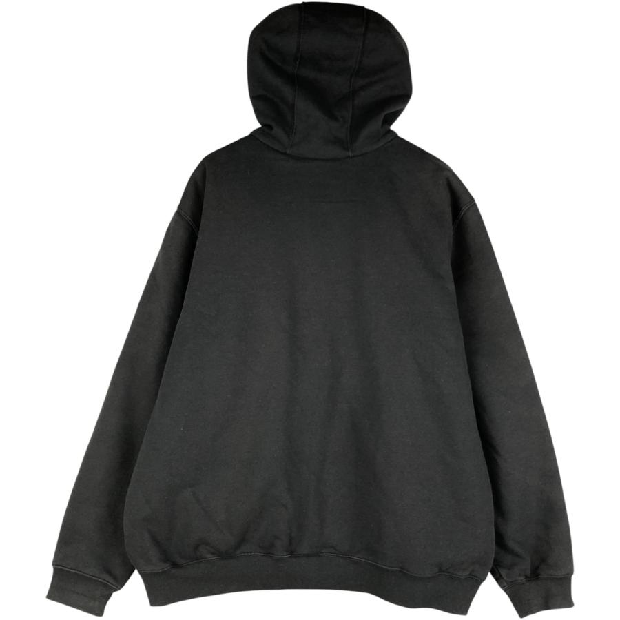 【激レア‼︎】Carhartt◎黒 XXXXL フルジップ パーカー D180 Carhartt（カーハート） 古着 中綿入り スウェットフルジップパーカー