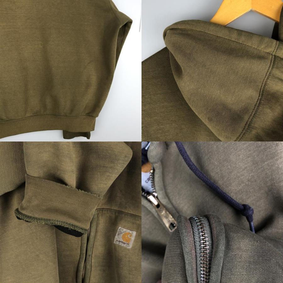 Carhartt（カーハート） 古着 ビッグサイズ スウェットフルジップ