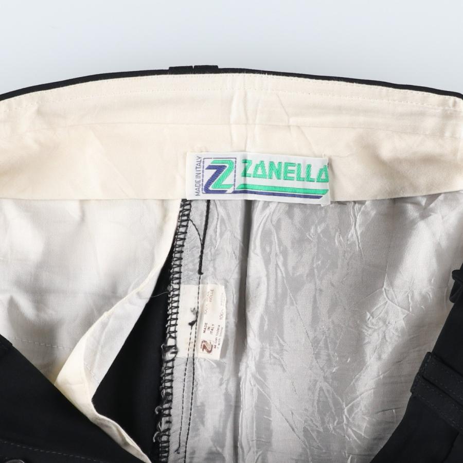 古着 80~90年代 ZANELLA ウールパンツ イタリア製 メンズw33相当