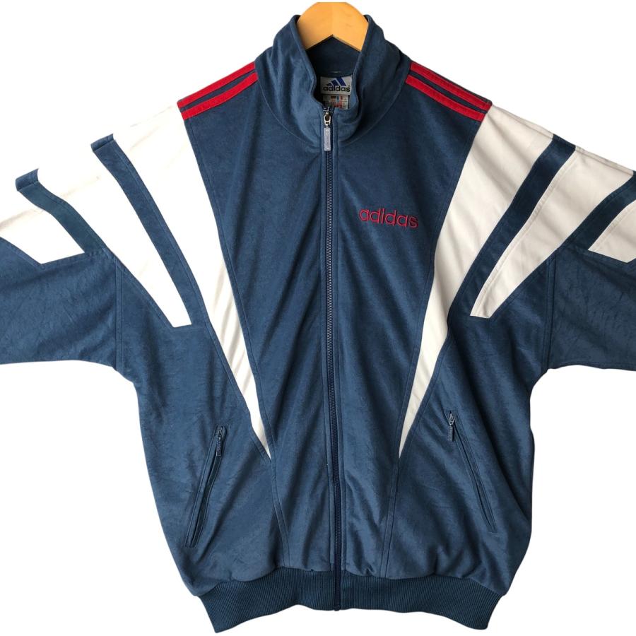 美品 アディダス ジャージ トラックジャケット ベロア 2XL 大きいサイズ adidas（アディダス） 古着 90年代 ベロアジャージ トラックジャケット