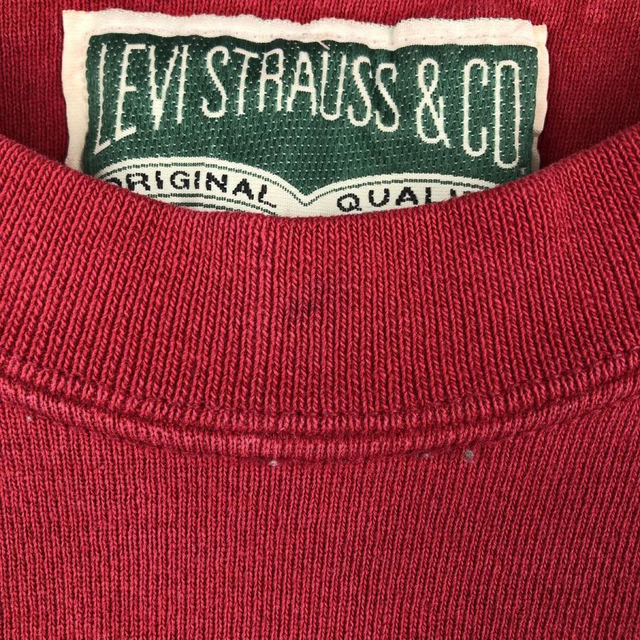 Levi's（リーバイス） 古着 90年代 ワンポイントロゴスウェットシャツ