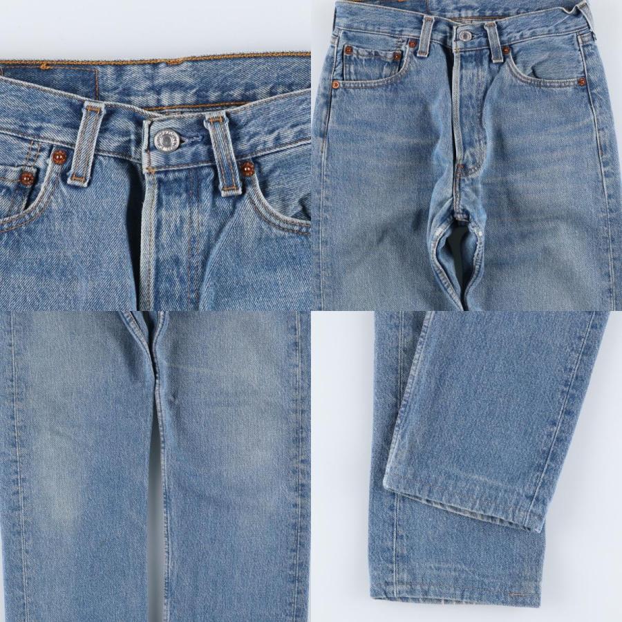 古着 リーバイス Levi's 501 ユーロモデル ストレートデニムパンツ レディースL(w27)相当 /eaa597507_7