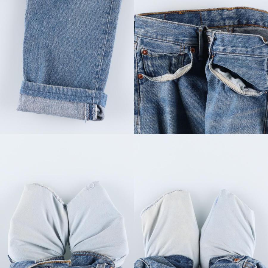 古着 リーバイス Levi's 501 ユーロモデル ストレートデニムパンツ レディースL(w27)相当 /eaa597507_8