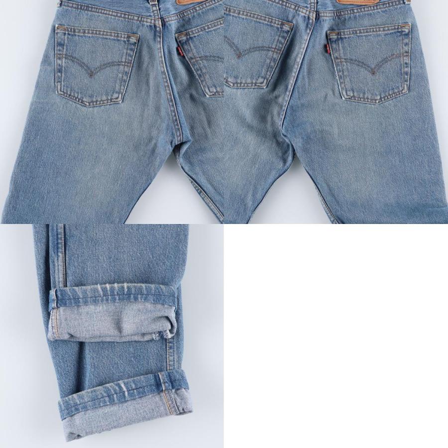 古着 リーバイス Levi's 501 ユーロモデル ストレートデニムパンツ レディースL(w27)相当 /eaa597507_9