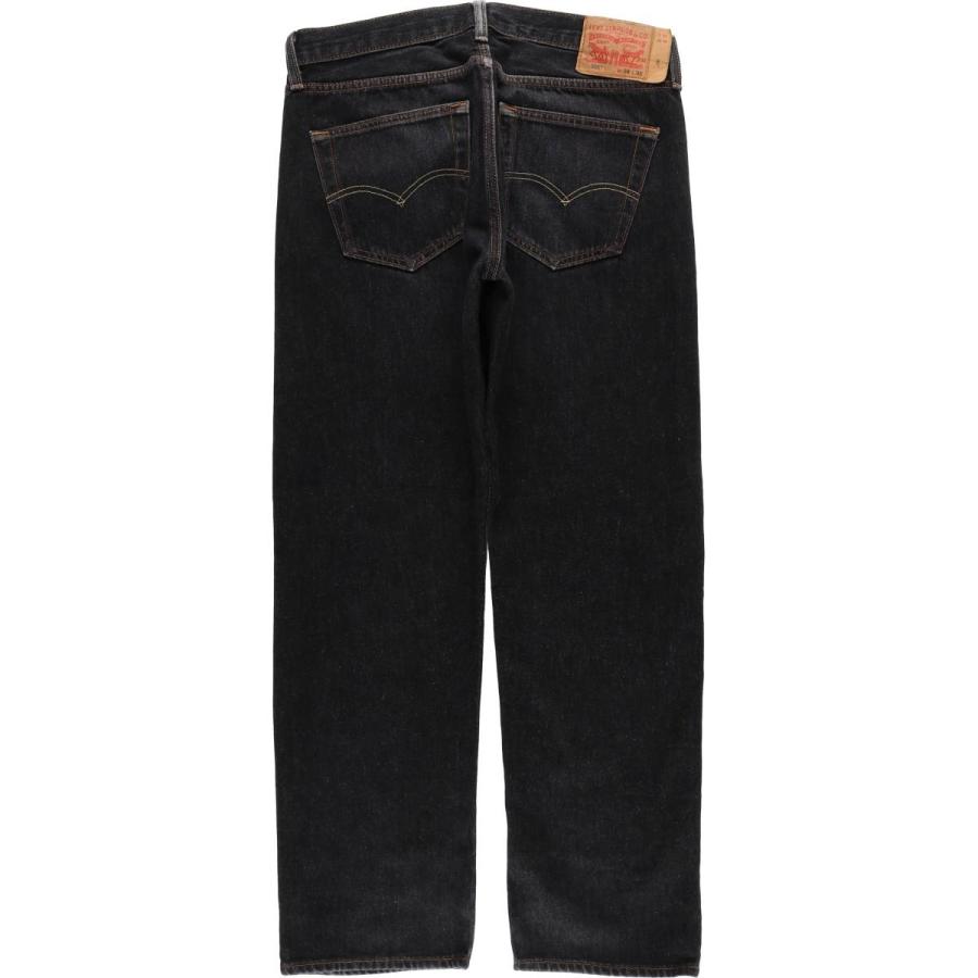 古着 リーバイス Levi's 501 ブラックデニム ストレートデニムパンツ メンズw34相当/eaa597515 Levi's（リーバイス） 古着 Levi's 501 ブラックデニム ストレート