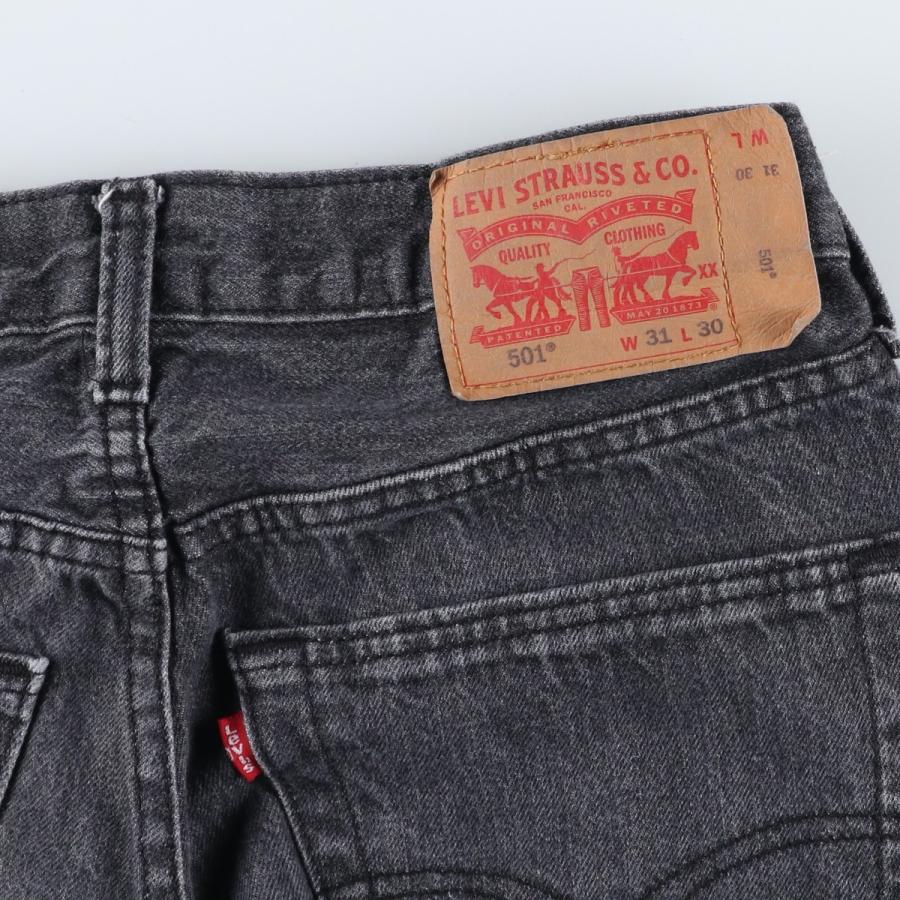 Levi's（リーバイス） 古着 Levi's 501 ブラックデニム ストレート