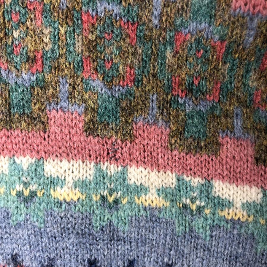 WOOLRICH（ウールリッチ） 古着 90年代 総柄 ウールニットセーター