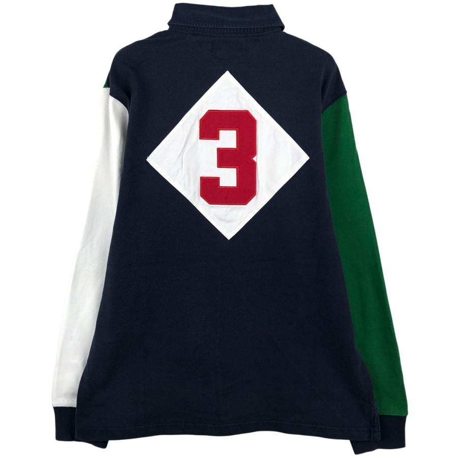 Polo by Ralph Laurenラガーシャツ M クレイジー パターン 古着 ラルフローレン Ralph Lauren POLO by Ralph Lauren クレイジー