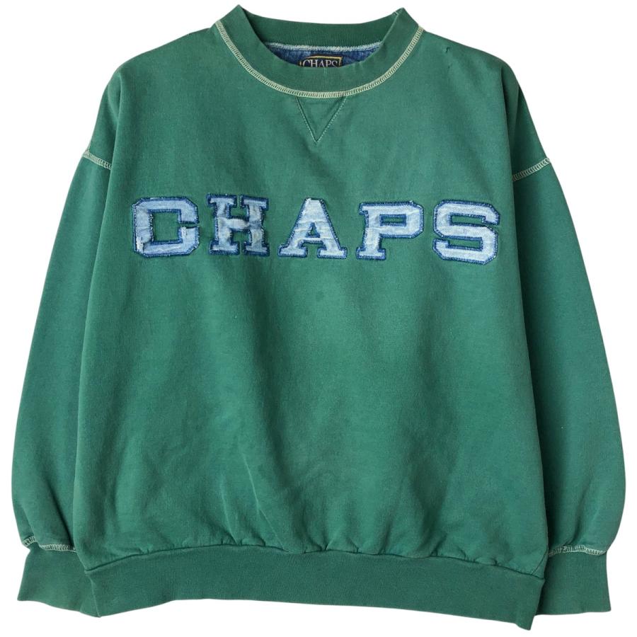 古着 80年代 ラルフローレン Ralph Lauren CHAPS チャップス ロゴ