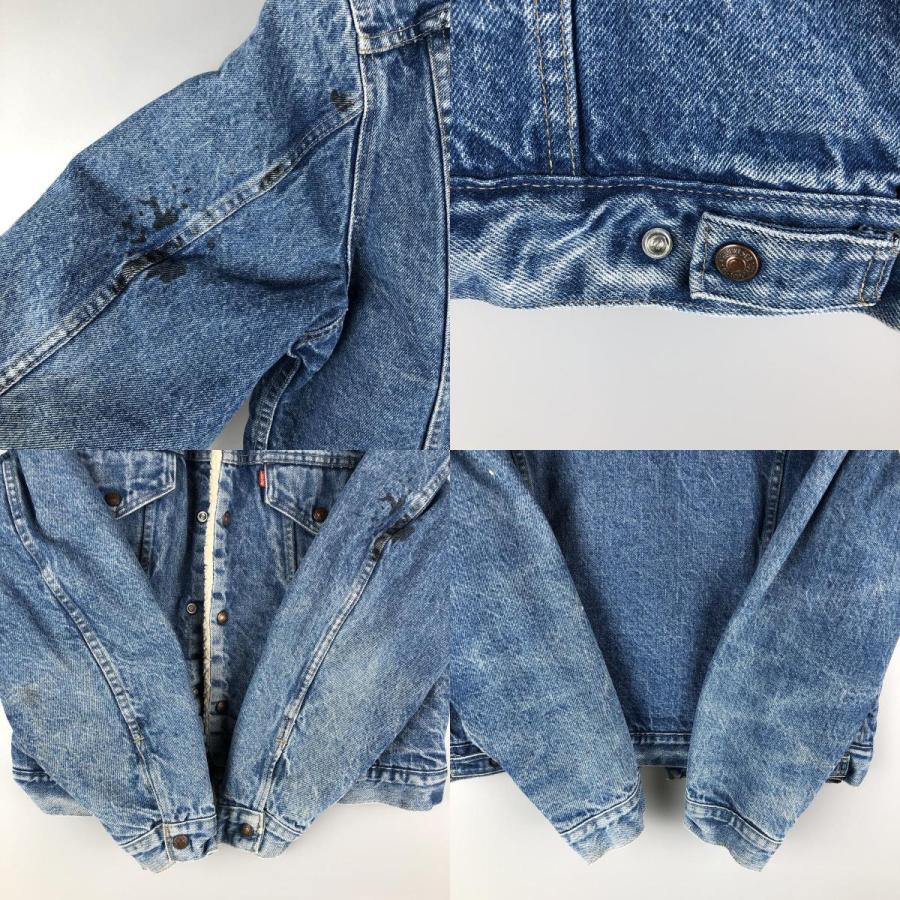 Levi's（リーバイス） 古着 80年代 デニムボアジャケット USA製 メンズ