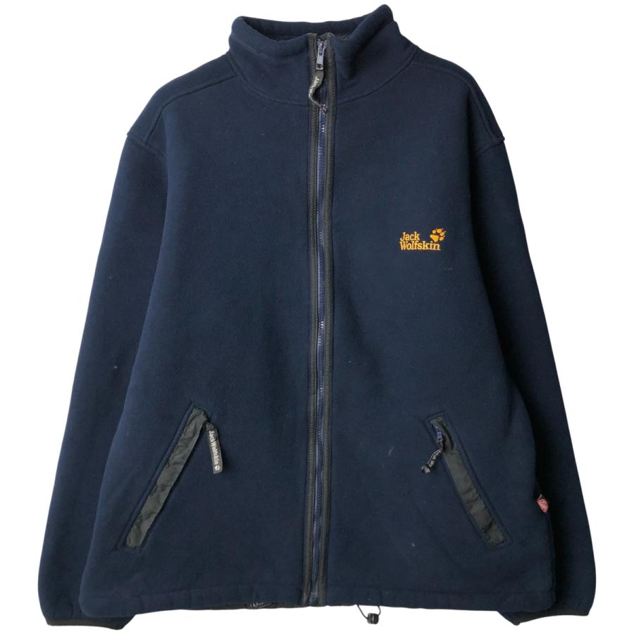古着 00年代 Jack Wolfskin WIND STOPPER フリースジャケット メンズL