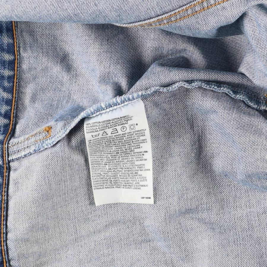古着 リーバイス Levi's ユーロモデル デニムジャケット Gジャン メンズL相当/eaa597865 Levi's（リーバイス） 古着 ユーロモデル デニムジャケット Gジャン