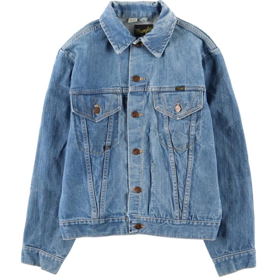 Wrangler（ラングラー） 古着 70年代 黒タグ デニムジャケット Gジャン
