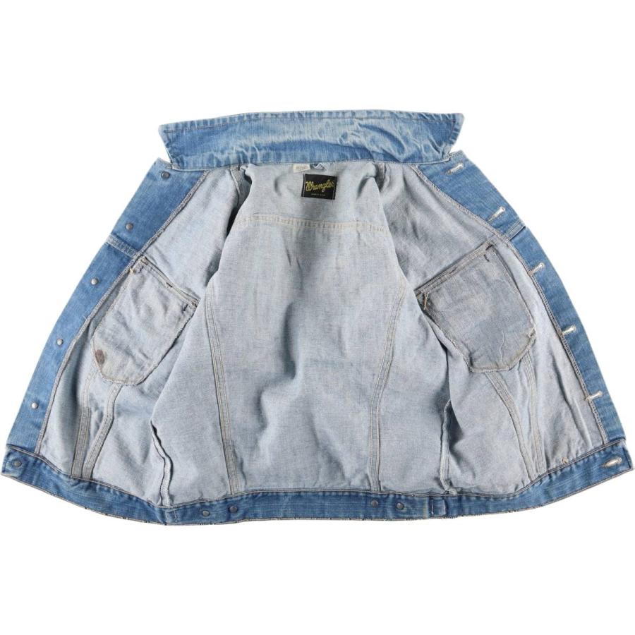 Wrangler（ラングラー） 古着 70年代 黒タグ デニムジャケット Gジャン