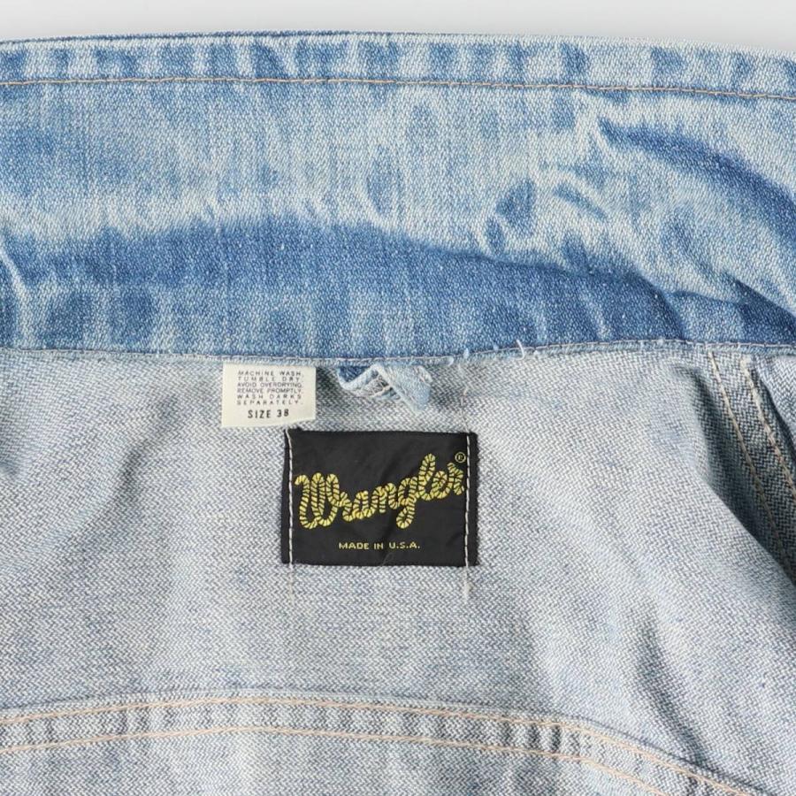 Wrangler（ラングラー） 古着 70年代 黒タグ デニムジャケット Gジャン