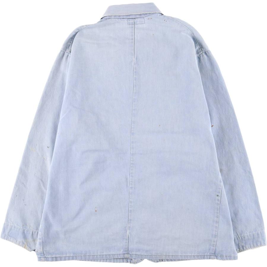 古着 80年代 BIG B BROTHERHOOD デニムカバーオール カナダ製 メンズL