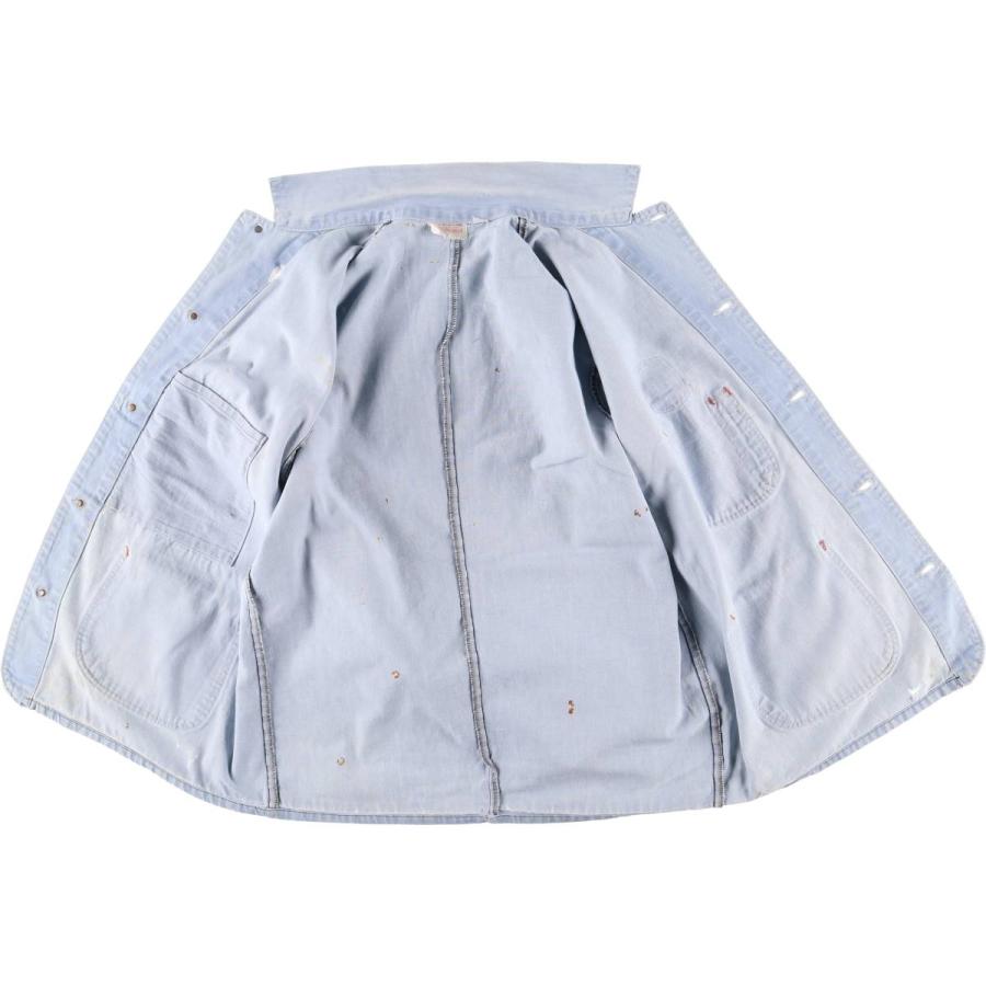 古着 80年代 BIG B BROTHERHOOD デニムカバーオール カナダ製 メンズL