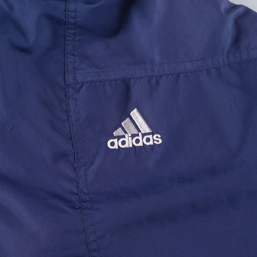 adidas（アディダス） 古着 90年代 フード付き ハーフジップ ウォーム