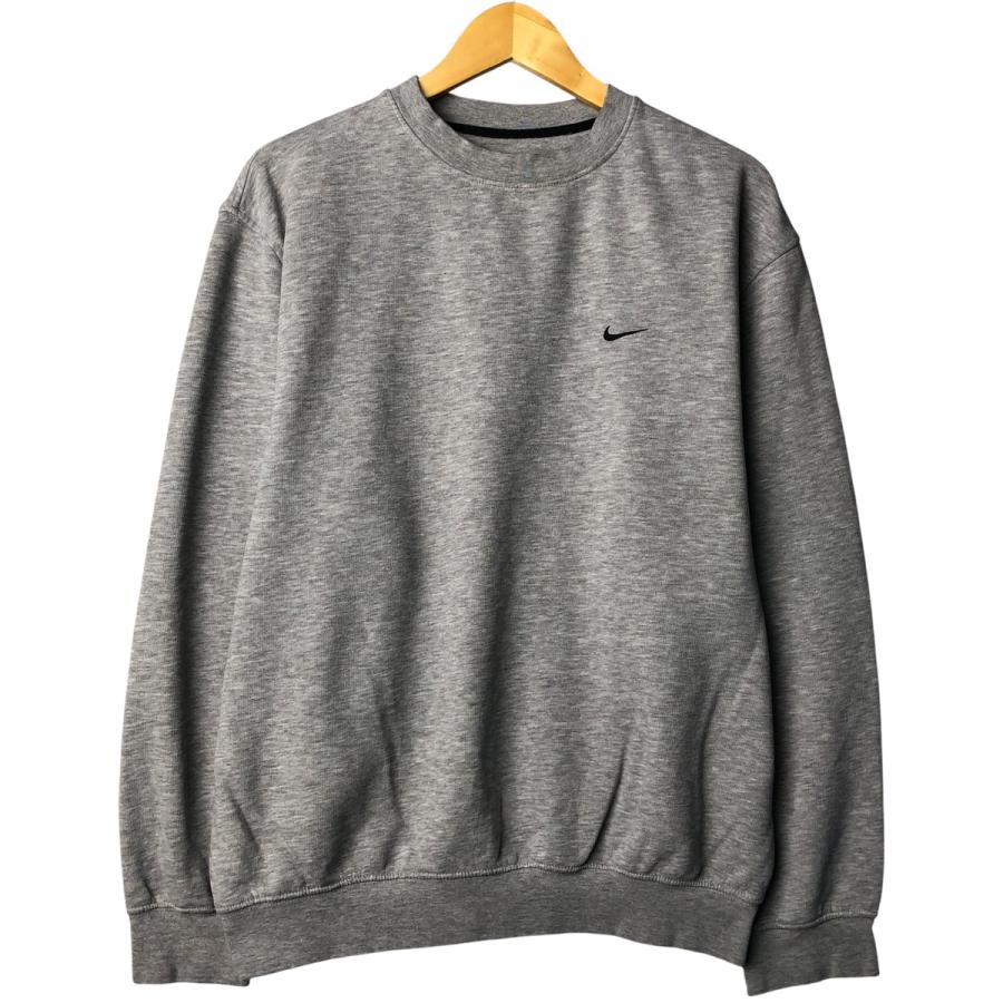 NIKE（ナイキ） 古着 00年代 ワンポイントロゴスウェットシャツ