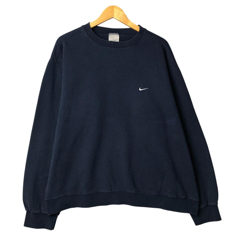 古着 00年代 ナイキ NIKE ワンポイントロゴスウェットシャツ トレーナー メンズXL相当/eaa597950 NIKE（ナイキ） 古着 00年代 ワンポイントロゴスウェットシャツ