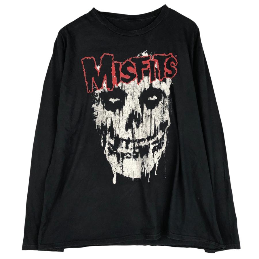 古着 MISFITS ミスフィッツ ロンT バンドTシャツ バンT メンズXL相当