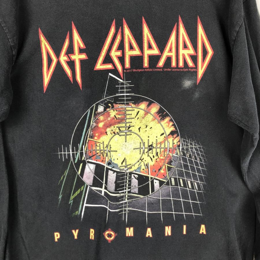 古着 DEF LEPPARD デフレパード ロンT バンドTシャツ バンT メンズL