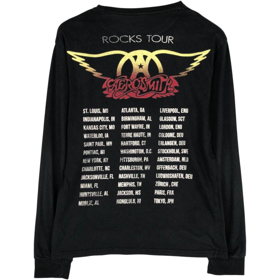 古着 AEROSMITH エアロスミス ロック ロンT バンドTシャツ バンT