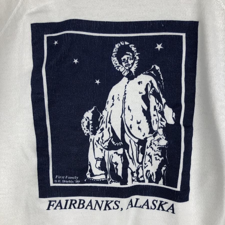 Hanes（ヘインズ） 古着 80年代 青タグ プリントスウェットシャツ