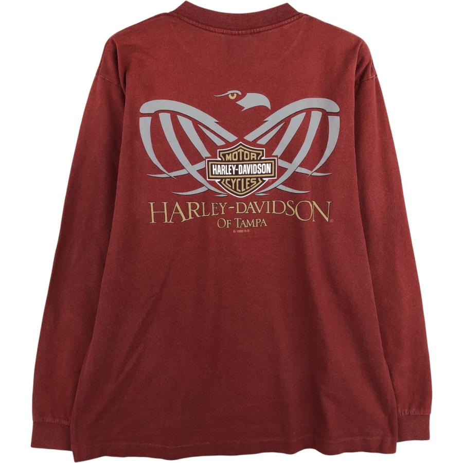古着 ハーレーダビッドソン Harley-Davidson ロングTシャツ ロンT USA