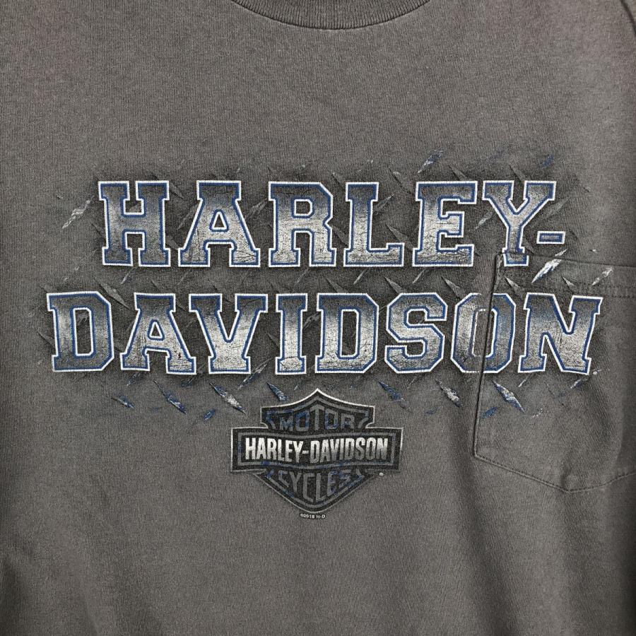 ハーレーダビッドソン　ロンT 2009年　XL 古着 ハーレーダビッドソン Harley-Davidson モーターサイクル ロングT