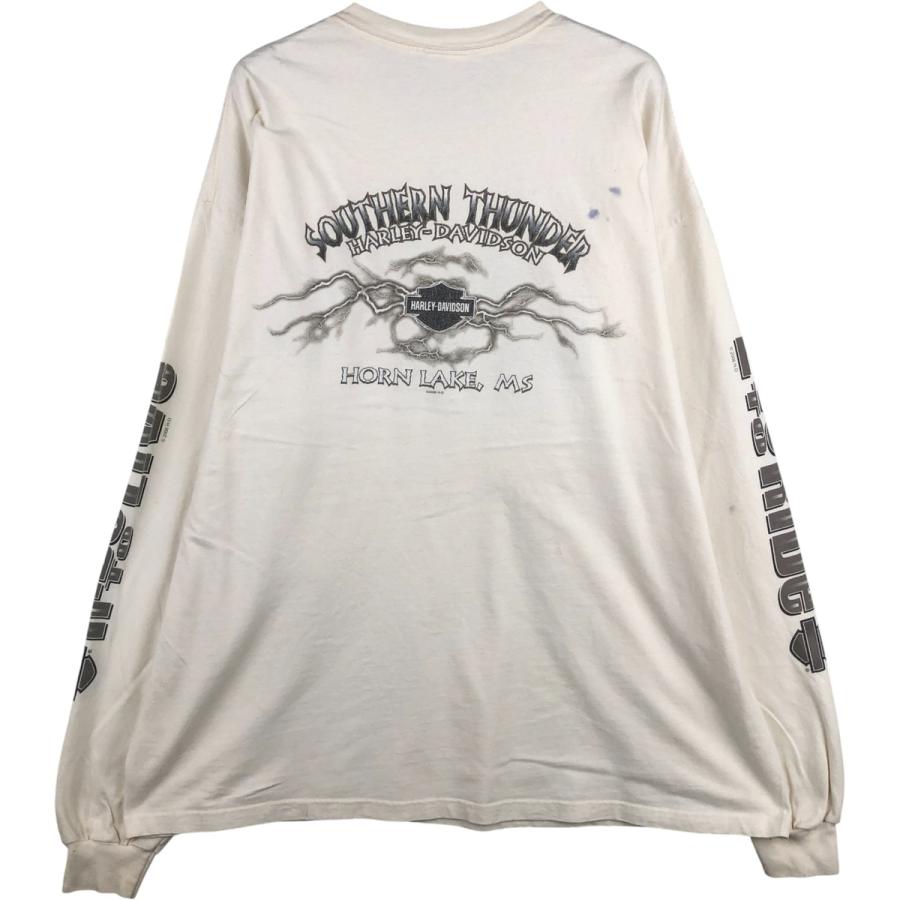 古着 00年代 ハーレーダビッドソン Harley-Davidson サンダー ロングT