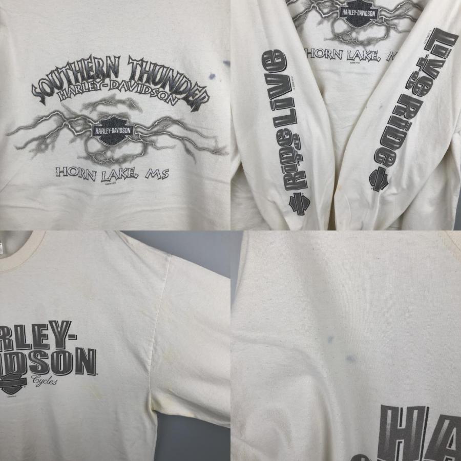 古着 00年代 ハーレーダビッドソン Harley-Davidson サンダー ロングT