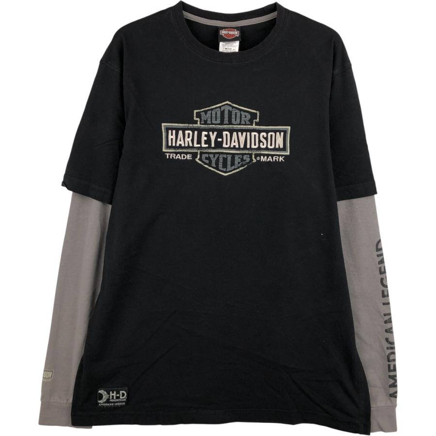 古着 ハーレーダビッドソン Harley-Davidson ロングTシャツ ロンT