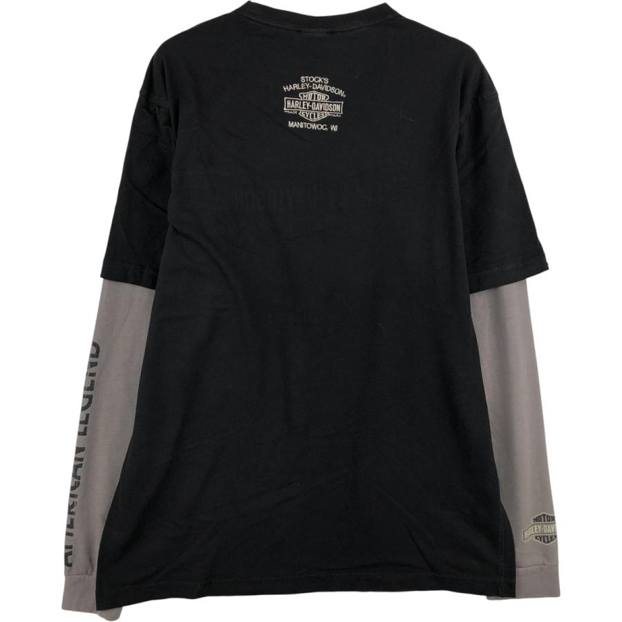 古着 ハーレーダビッドソン Harley-Davidson ロングTシャツ ロンT