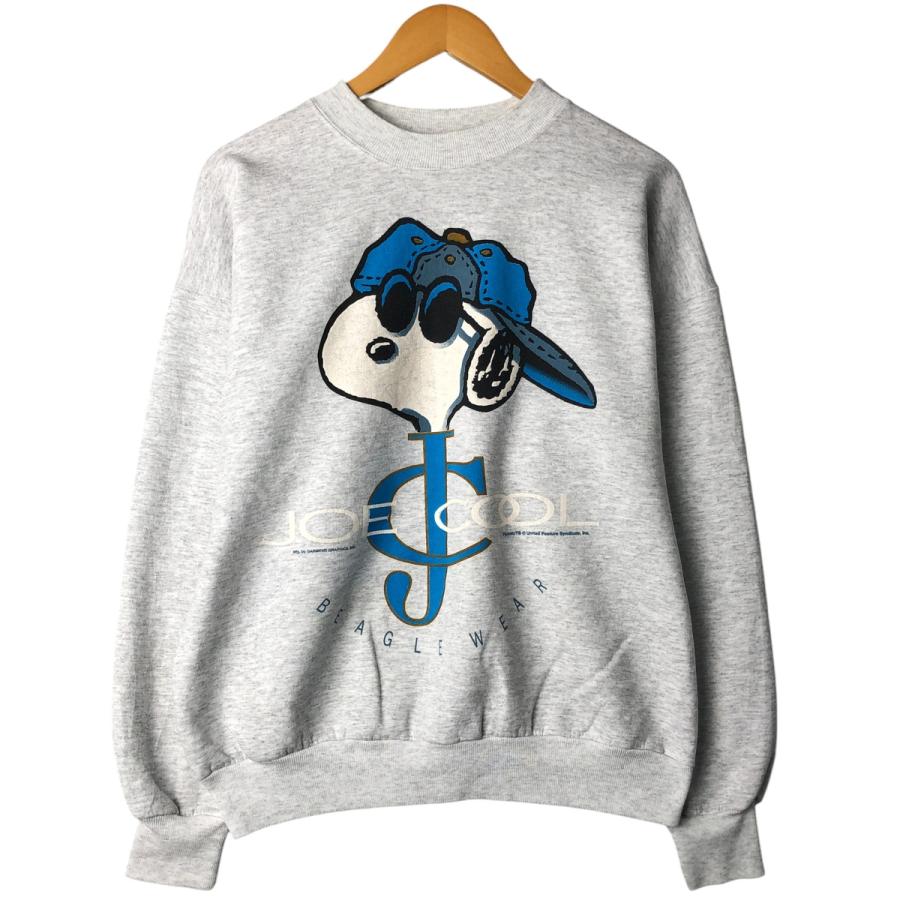 スヌーピー  SNOOPY Hanes トレーナー M size Hanes（ヘインズ） 古着 90年代 Hanes Snoopy スヌーピー キャラクター