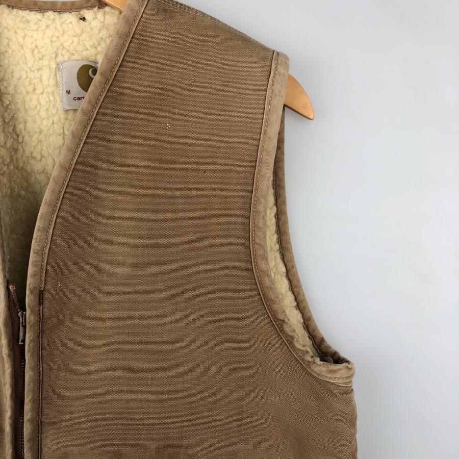 60年代〜70年代 Carhartt ダックベスト ブラウン ビンテージ S 古着 80～90年代 カーハート Carhartt ダックベスト USA製 メンズXL