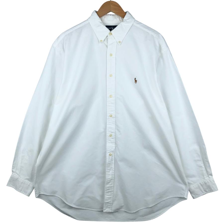 古着 ラルフローレン Ralph Lauren YARMOUTH 長袖 ボタンダウンシャツ