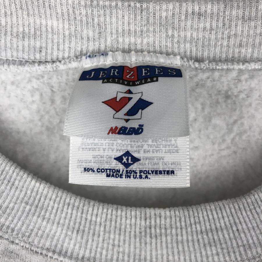 古着 90年代 ジャージーズ Jerzees 3連プリント カレッジスウェット
