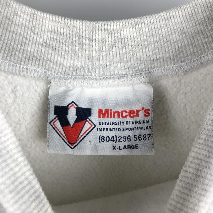 古着 90年代 Mincers カレッジスウェットシャツ トレーナー USA製