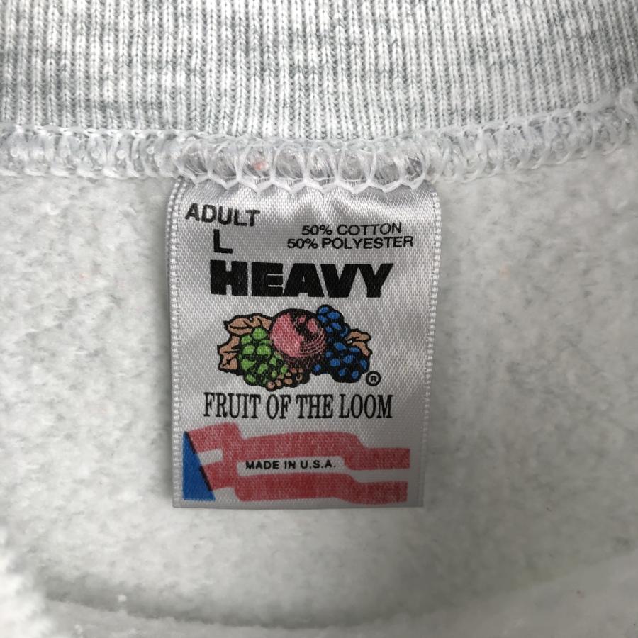 古着 90年代 フルーツオブザルーム FRUIT OF THE LOOM HEAVY cotton ワニ柄 カレッジ キャラクタースウェットシャツ トレーナー USA製 メンズL相当 ヴィンテージ/eaa598197 FRUIT OF THE LOOM（フルーツオブザルーム） 古着 90年代 ワニ柄