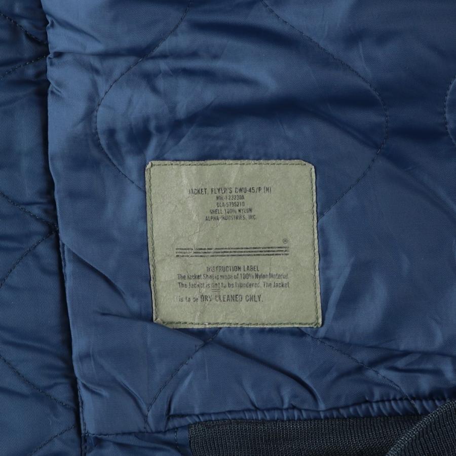 古着 民間品 アルファ ALPHA CWU-45/Pタイプ ミリタリー フライト