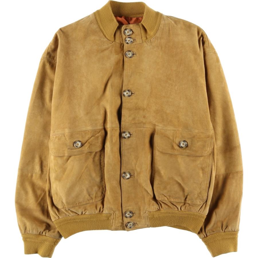 古着 80年代 SHARON FURS バルスタージャケット スエードレザー