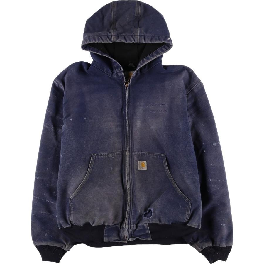 Carhartt（カーハート） 古着 アクティブジャケット ダックフルジップ